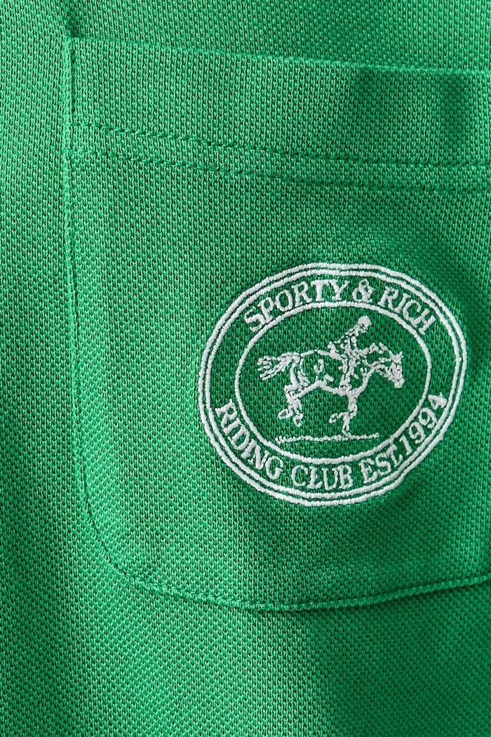 Sporty & Rich Longsleeve damski bawełniany Riding Club TO08683244GR19