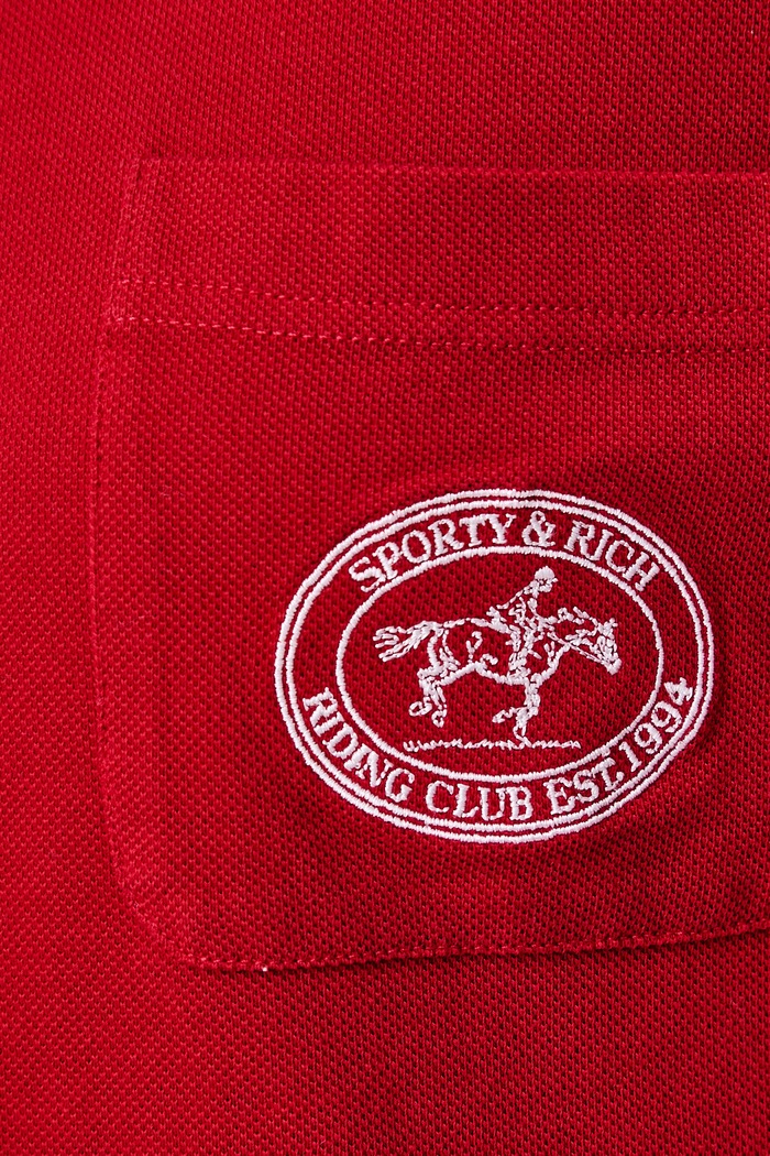 Sporty & Rich Longsleeve damski bawełniany Riding Club TO08685244RE15