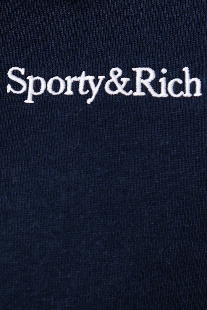 Sporty & Rich Serif Logo кофта бавовняна жіноча ST10885300BL107