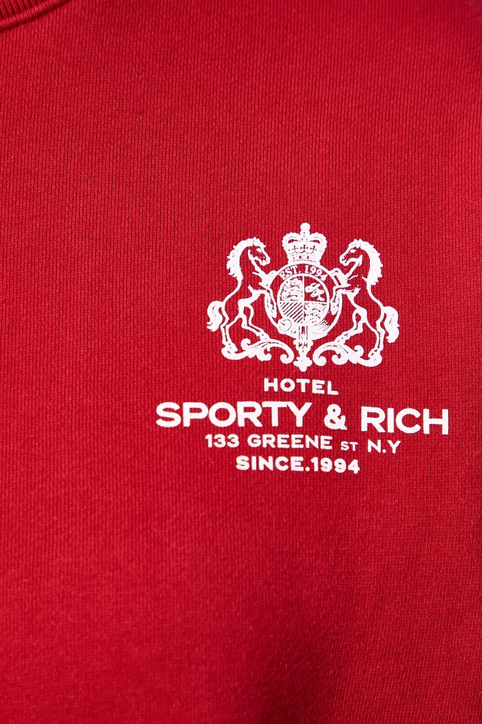 Sporty & Rich SR Hotel bluza oversize bawełniana damska ST10385276RE15