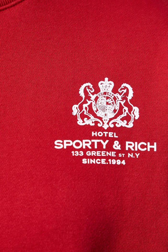 Sporty & Rich SR Hotel bluza oversize bawełniana damska ST10385276RE15