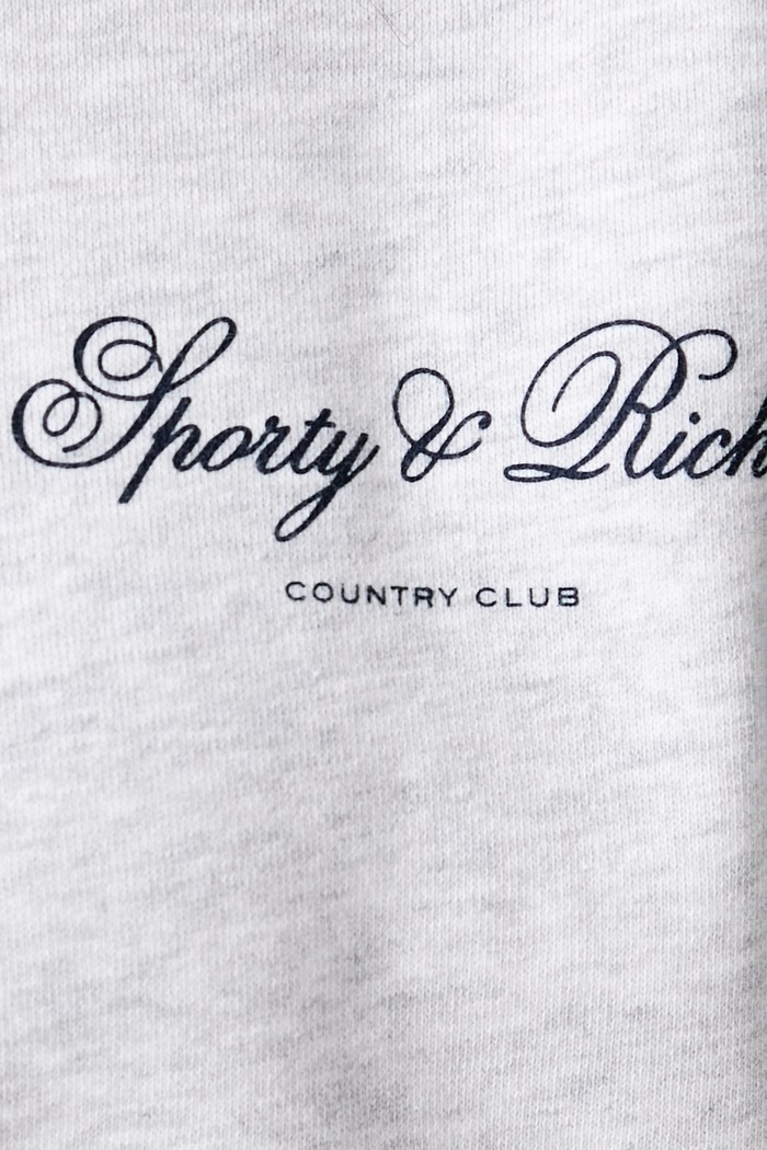 Sporty & Rich Club Script bluza bawełniana damska ST10385274GY03