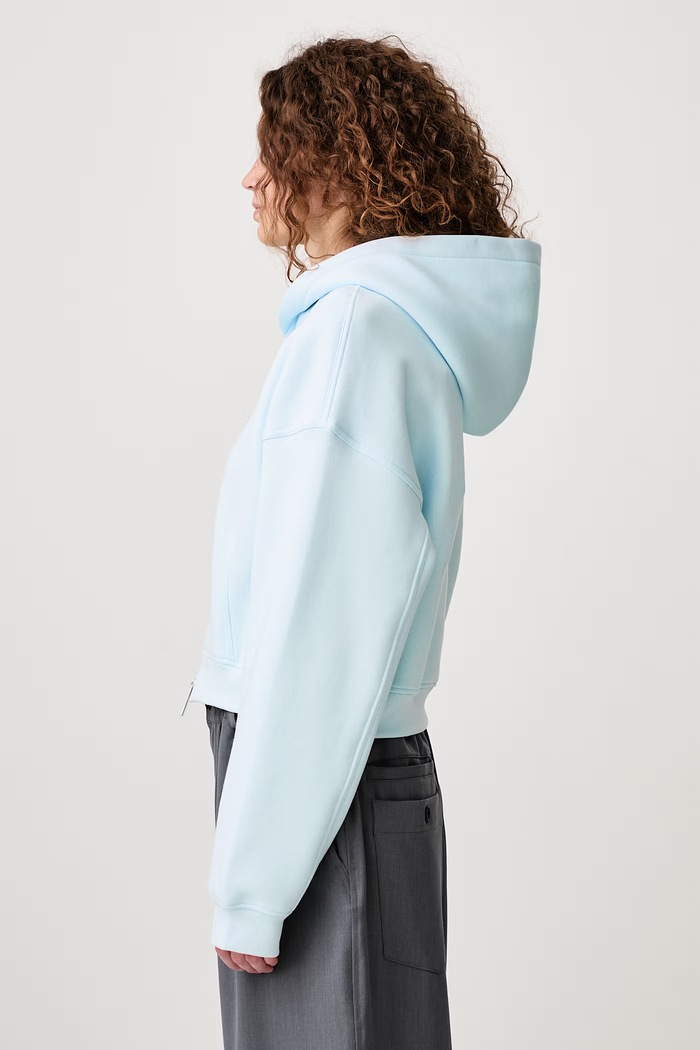 ERIA V3 bluza rozpinana z kapturem z bawełną damska WRSTBHVR W2226TT niebieski