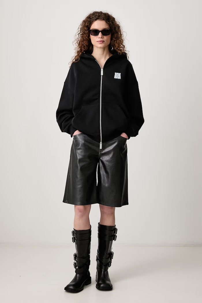WRSTBHVR DIAGO V3 zip-up hoodie with cotton Women's U2226TT black AW26