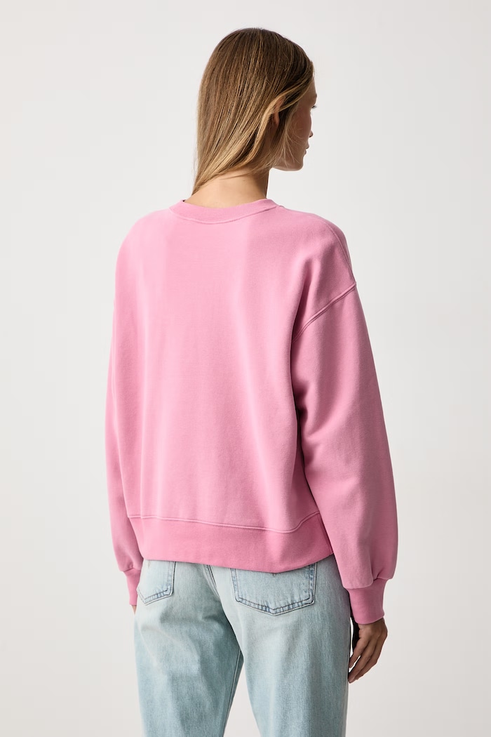 Oblečenie Levi's Mikina dámska s bavlnou GR EVERYDAY CREW 2.0 008CG ružová