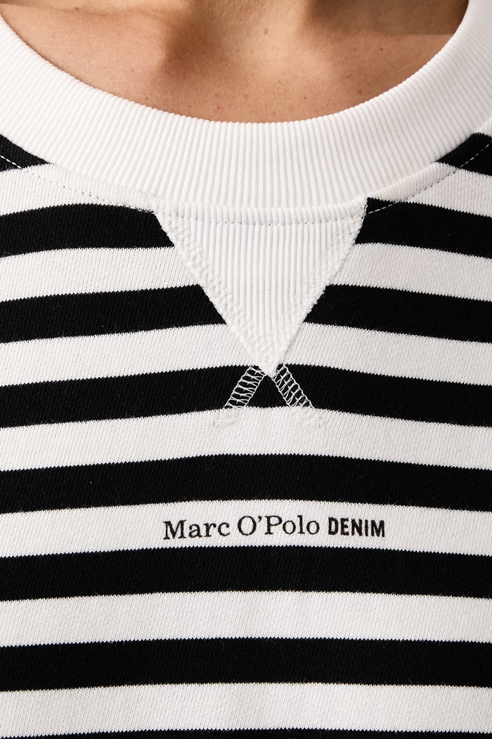 Bluza oversize damska bawełniana Marc O'Polo czarny 5000007952