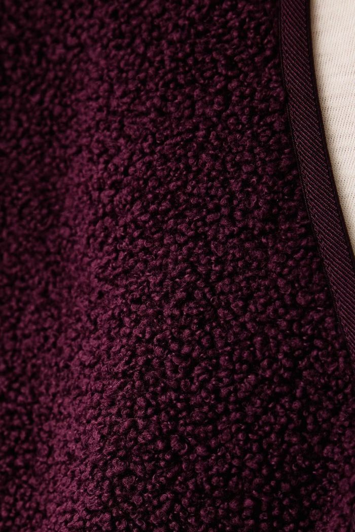 Bluza bez rękawów damska Marc O'Polo bordowy 5000014558