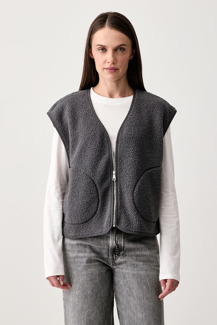 Marc O'Polo Bluza bez rękawów damska szary 5000014558