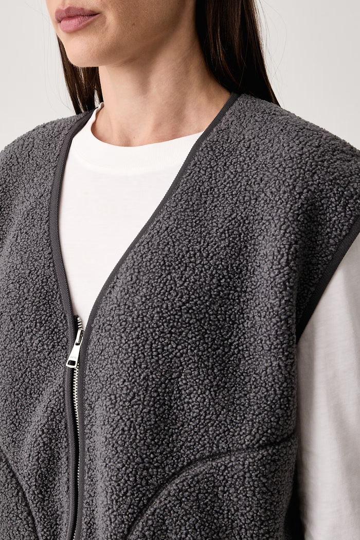 Bluza bez rękawów damska Marc O'Polo 5000014558 szary