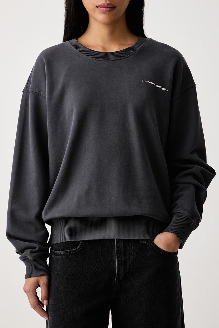Bluza damska bawełniana Marc O'Polo 5000012316 szary