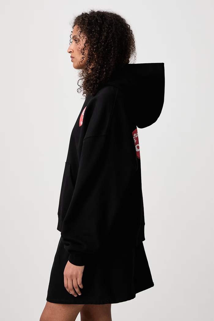 Hooded Hartt Case Sweat bluza z kapturem bawełniana damska Carhartt WIP I037243 czarny