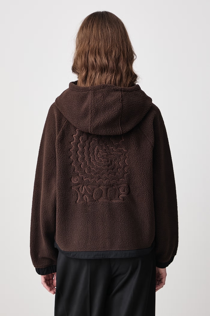 Clothing Carhartt WIP HD Limn C Fleece Jacket zip-up hoodie fleece Women's I037282 brown