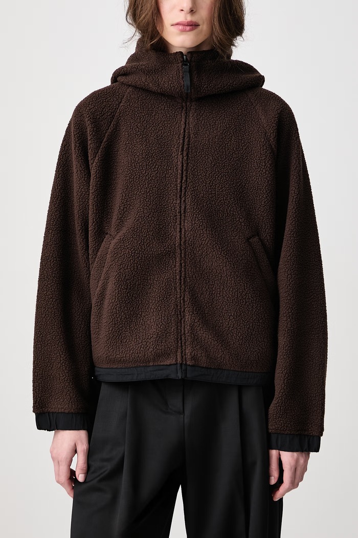 HD Limn C Fleece Jacket zip-up hoodie fleece Women's Carhartt WIP brown I037282