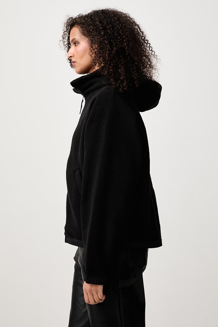 HD Limn C Fleece Jacket bluza rozpinana z kapturem polarowa damska Carhartt WIP I037282 czarny