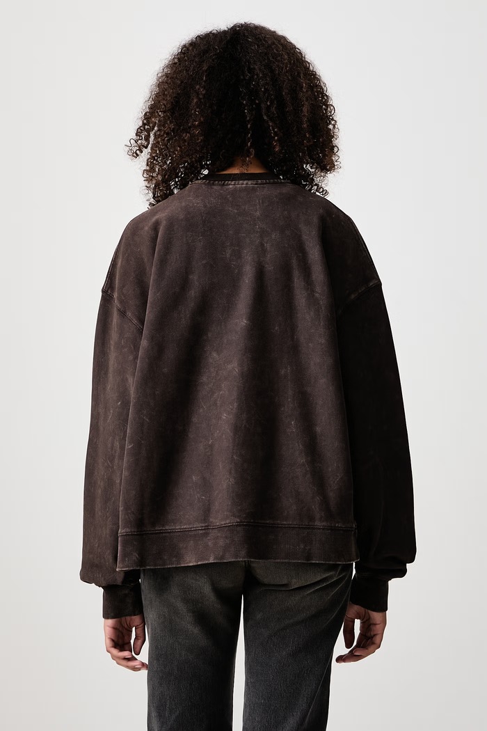 Odzież Carhartt WIP Lambert Sweat bluza bawełniana damska I037154 brązowy