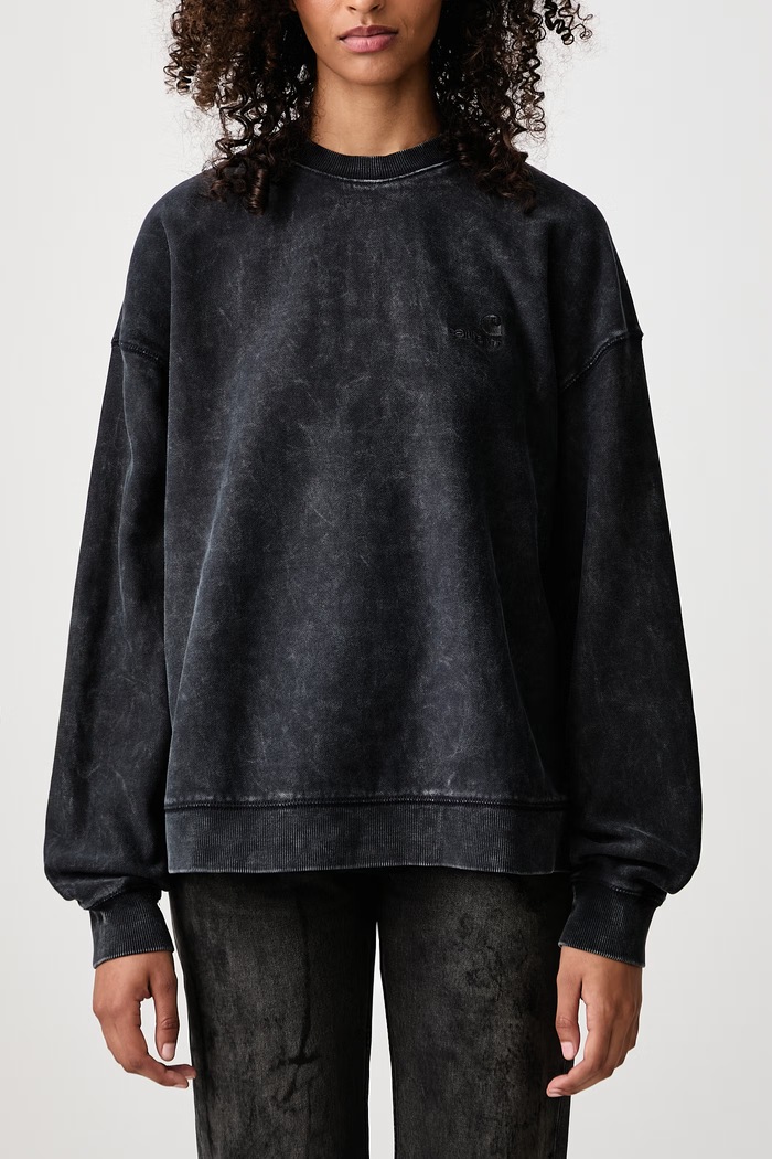 Lambert Sweat bluza bawełniana damska Carhartt WIP czarny I037154