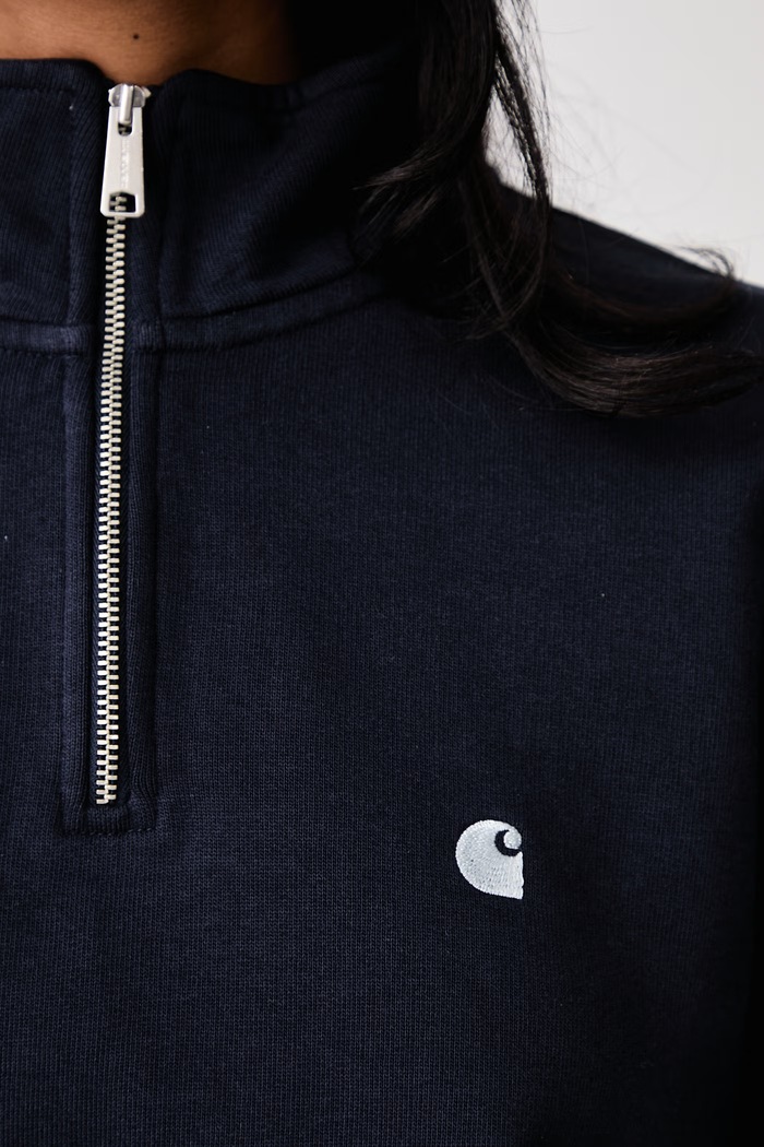 Carhartt WIP Casey High Neck Sweat bluza bawełniana damska I037148
