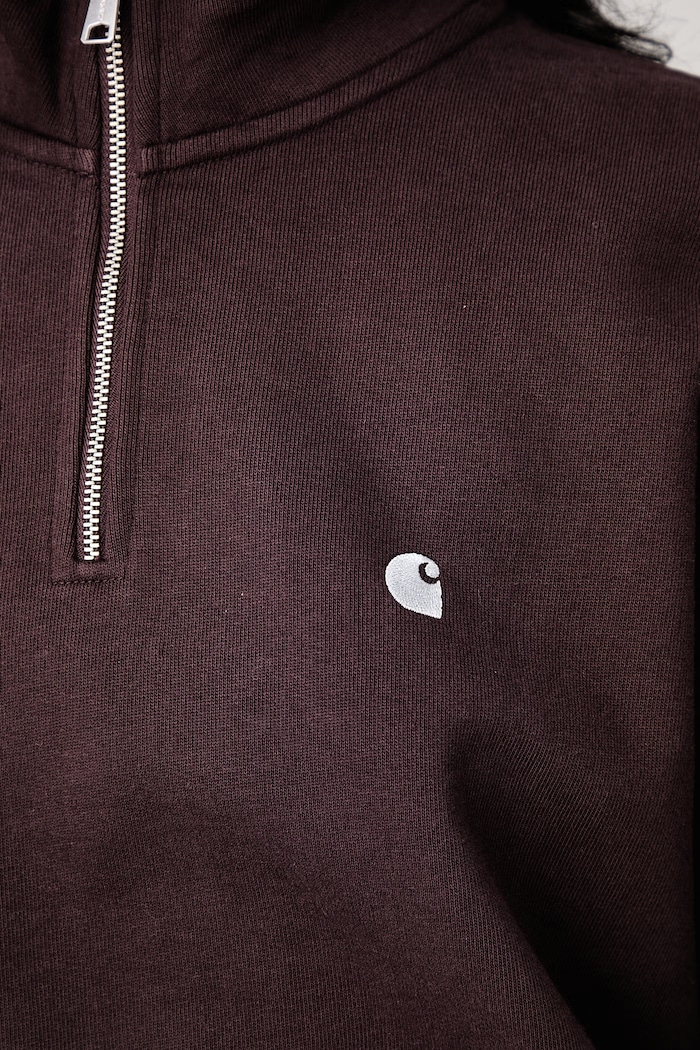 Carhartt WIP Casey High Neck Sweat bluza bawełniana damska I037148