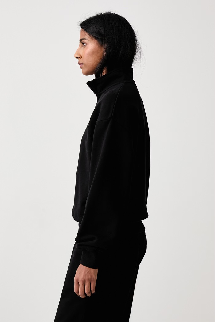 Casey High Neck Sweat bluza bawełniana damska Carhartt WIP I037148 czarny