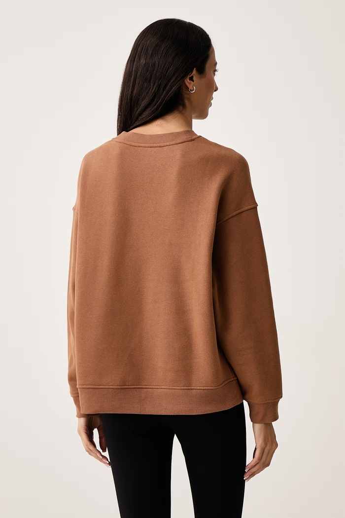 Odzież DKNY Bluza damska z bawełną DP6T1829 brązowy
