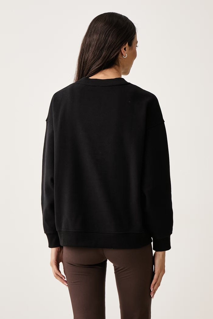 Odzież DKNY Bluza damska z bawełną DP6T1829 czarny