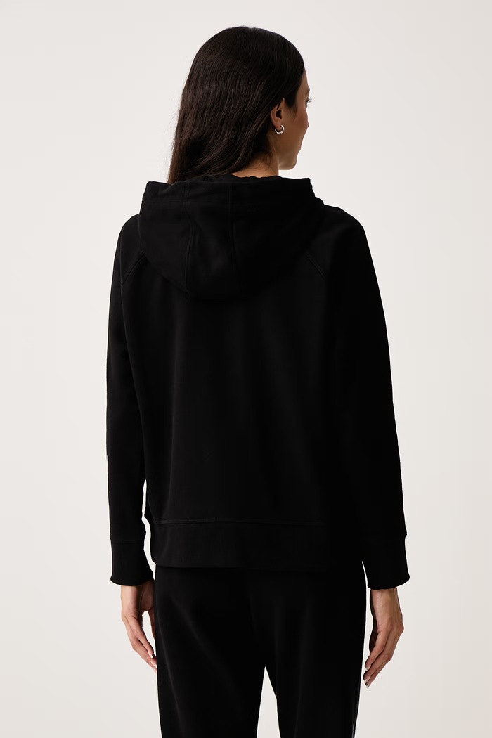 Odzież DKNY Bluza z kapturem damska z bawełną DP6J9766 czarny