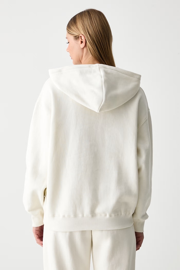 Odzież Rip Curl Bluza z kapturem damska bawełniana VARSITY SPORTS 0DUWFL beżowy