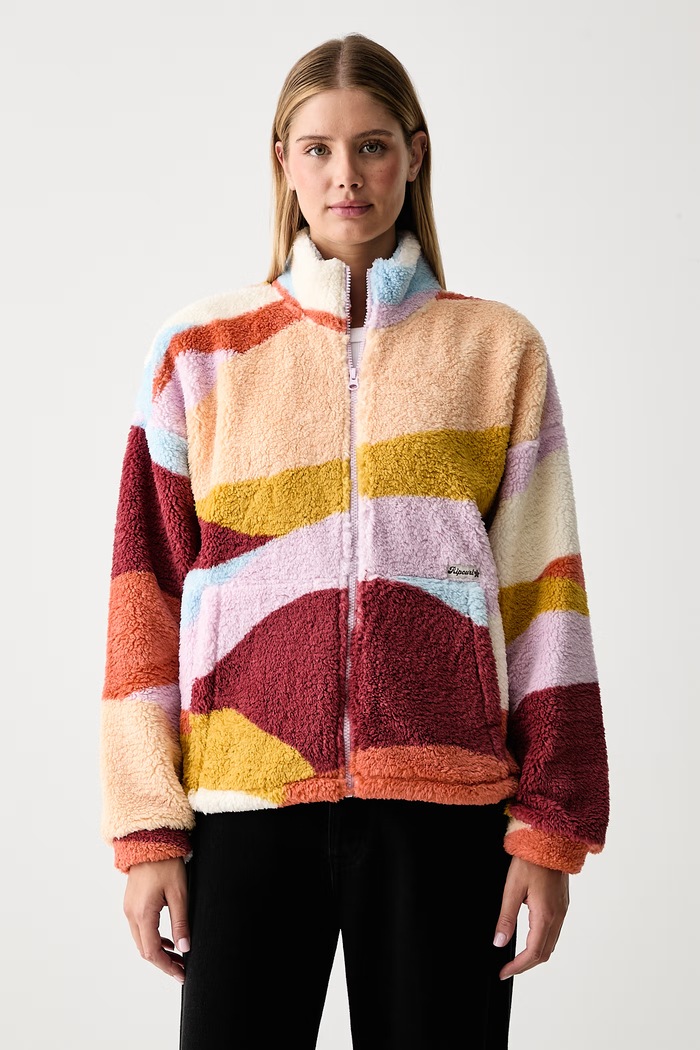 Rip Curl Bluza damska polarowa RETRO SWELL multicolor 0D7WFL