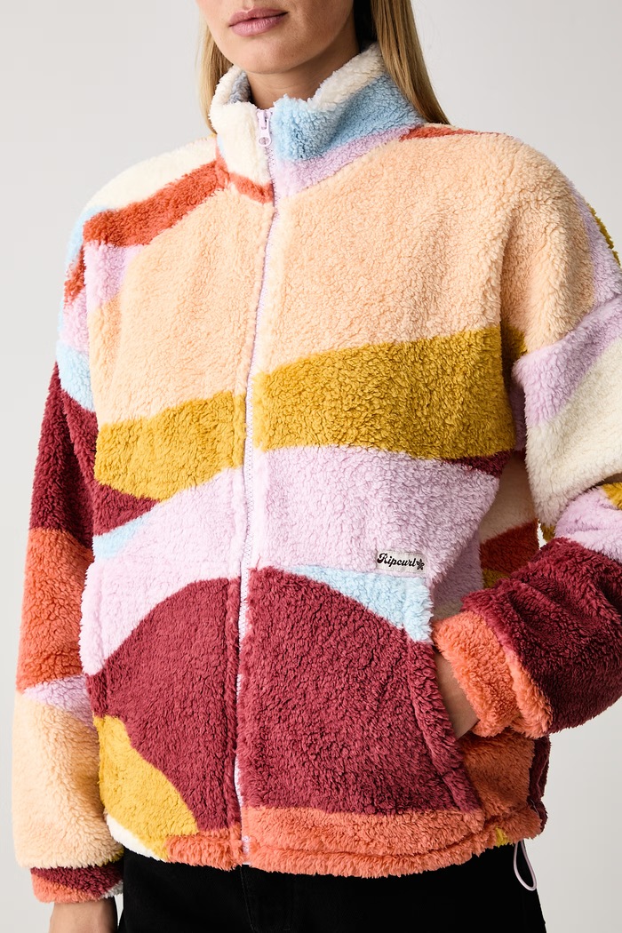 Bluza damska polarowa RETRO SWELL Rip Curl 0D7WFL multicolor