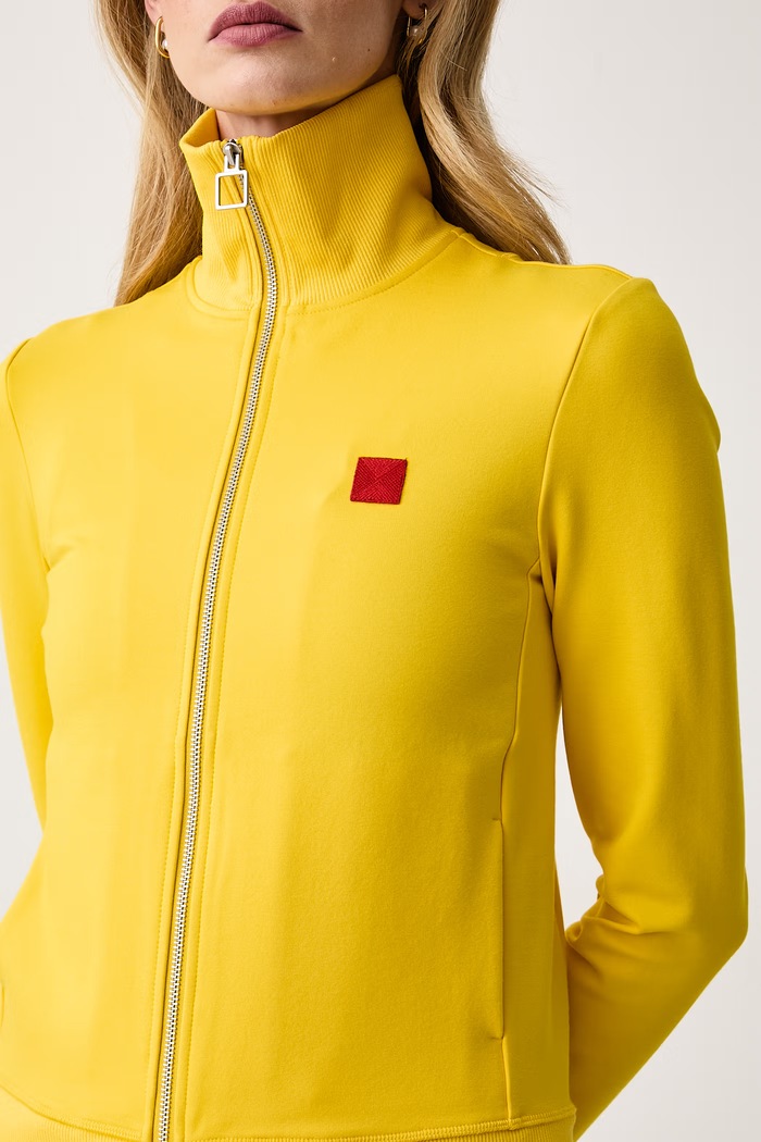 Bluza damska z wiskozą TARGA Max&Co. 2626926013200 żółty
