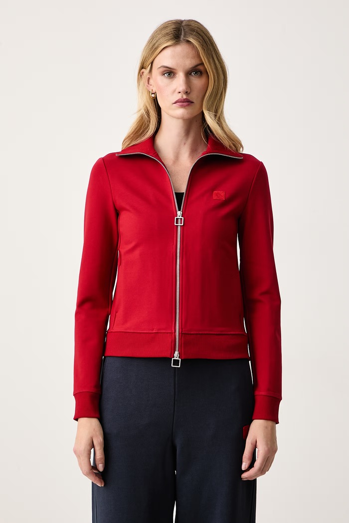 Max&Co. Bluza damska z wiskozą TARGA czerwony 2626926013200
