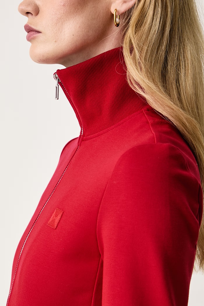 Bluza damska z wiskozą TARGA Max&Co. 2626926013200 czerwony