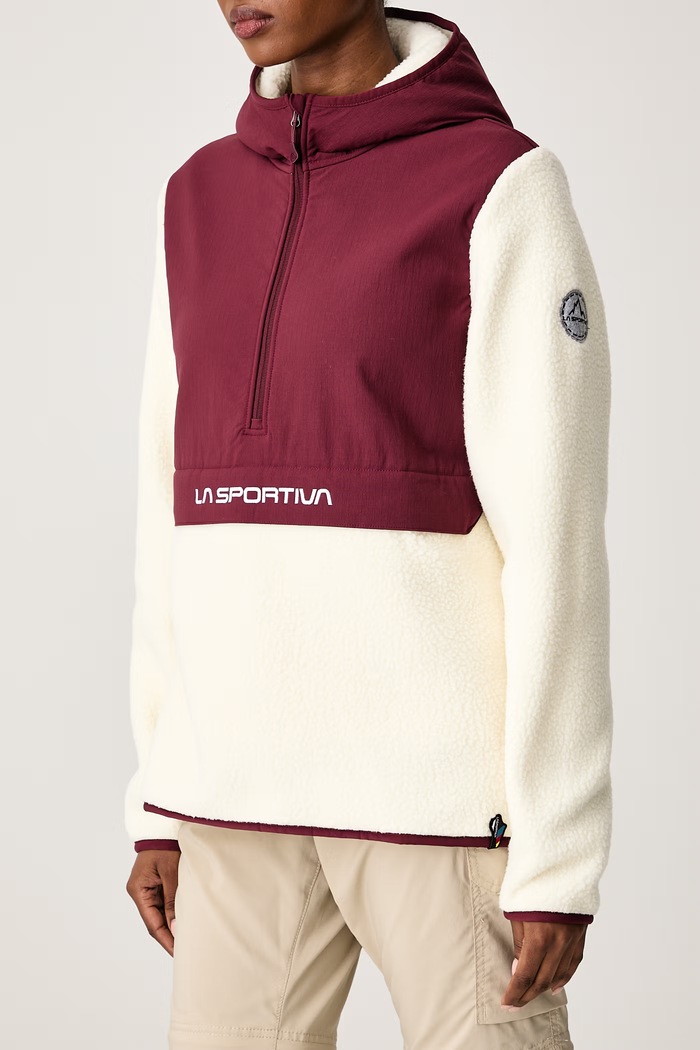 Bluza sportowa damska polarowa Guidance La Sportiva ZACF006 beżowy