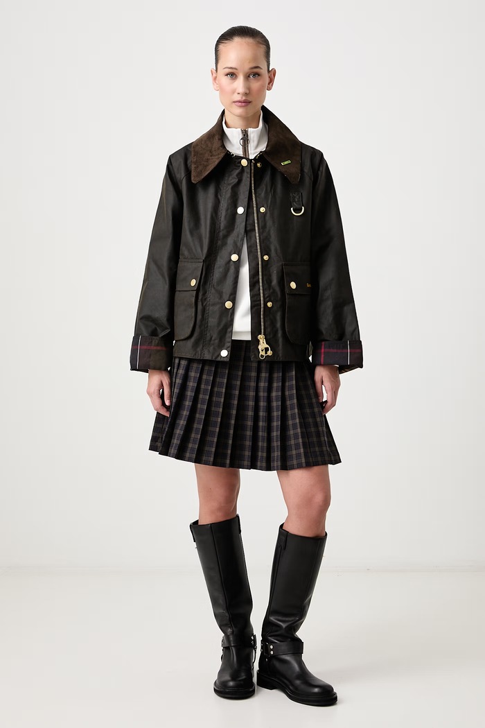 Barbour Bluza damska z bawełną Cynthia LOL0671 beżowy AW26