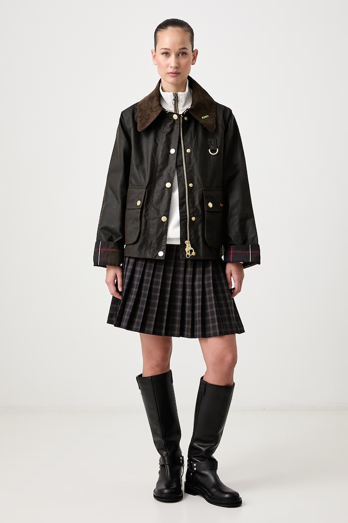 Barbour Bluza damska z bawełną Cynthia LOL0671 beżowy AW26