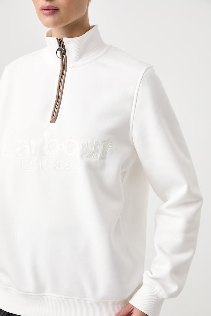 Bluza damska z bawełną Cynthia Barbour LOL0671 beżowy