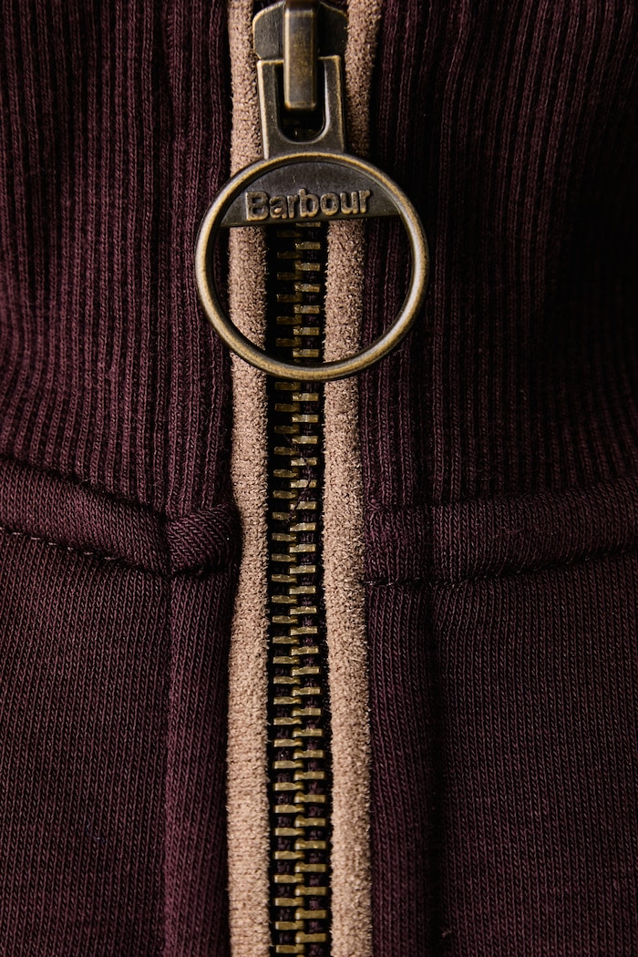 Bluza damska z bawełną Cynthia Barbour bordowy LOL0671