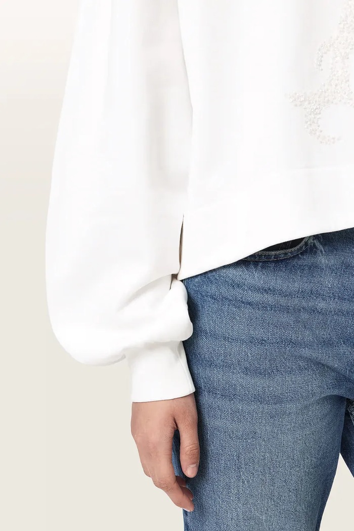 Bluza damska bawełniana REFLEX LILA AllSaints biały W048JF