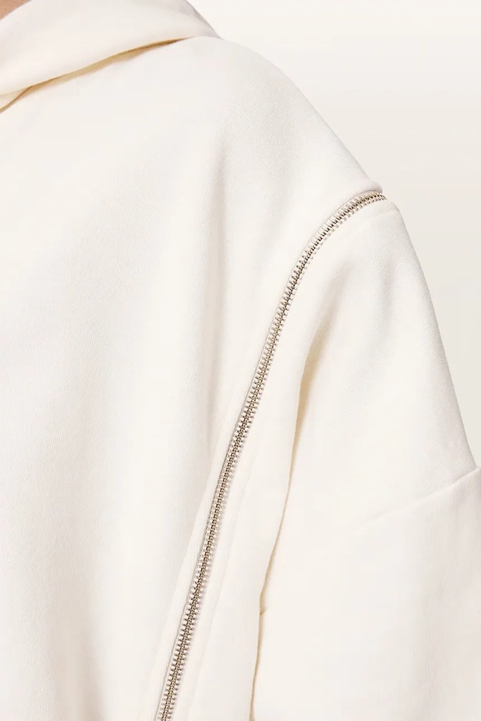 AllSaints Bluza z kapturem damska bawełniana CIARA W008JF