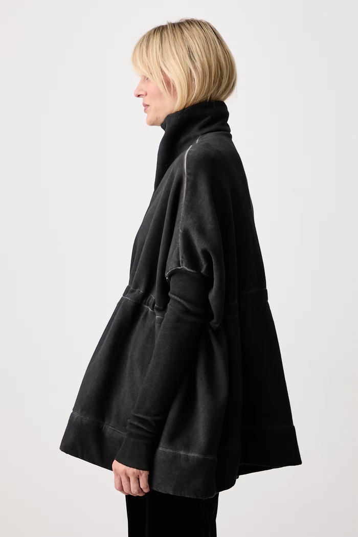 Mountain μπλούζα oversize βαμβακερή Γυναικεία Rick Owens DRKSHDW DS02F6210.FD μαύρο