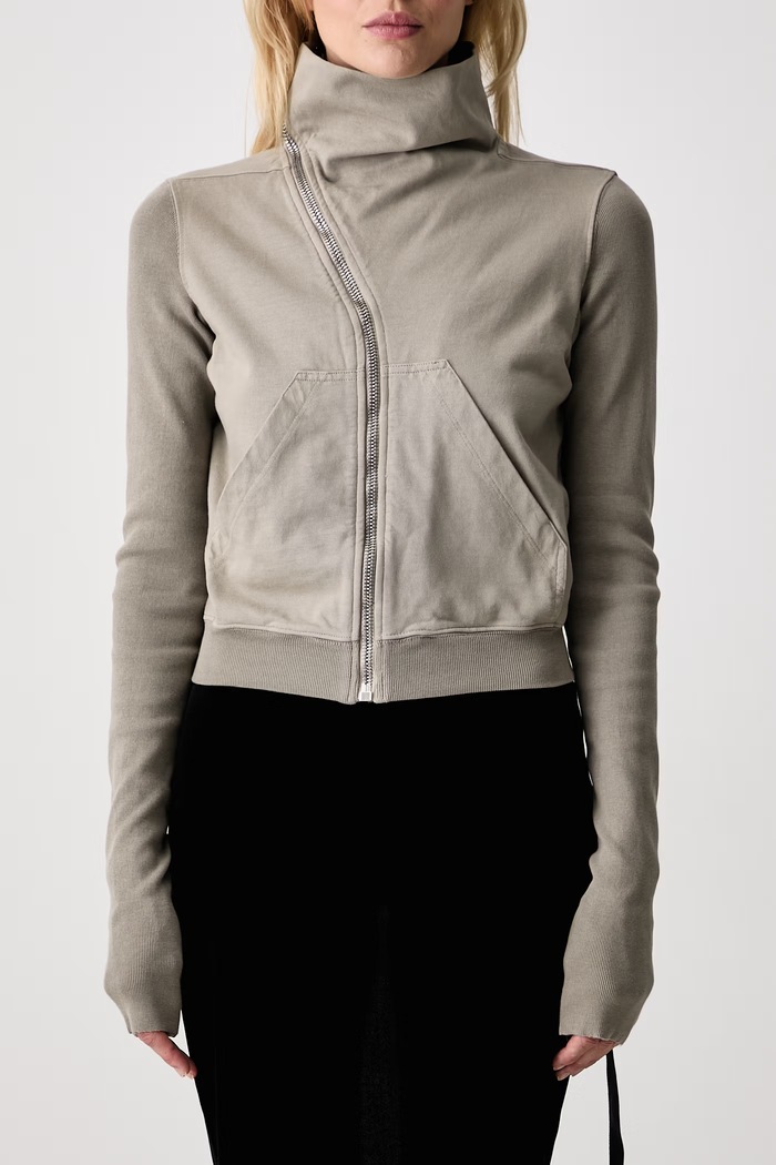 Mountain μπλούζα με κουμπιά βαμβακερή Γυναικεία Rick Owens DRKSHDW μπεζ DS02F6239.RIG