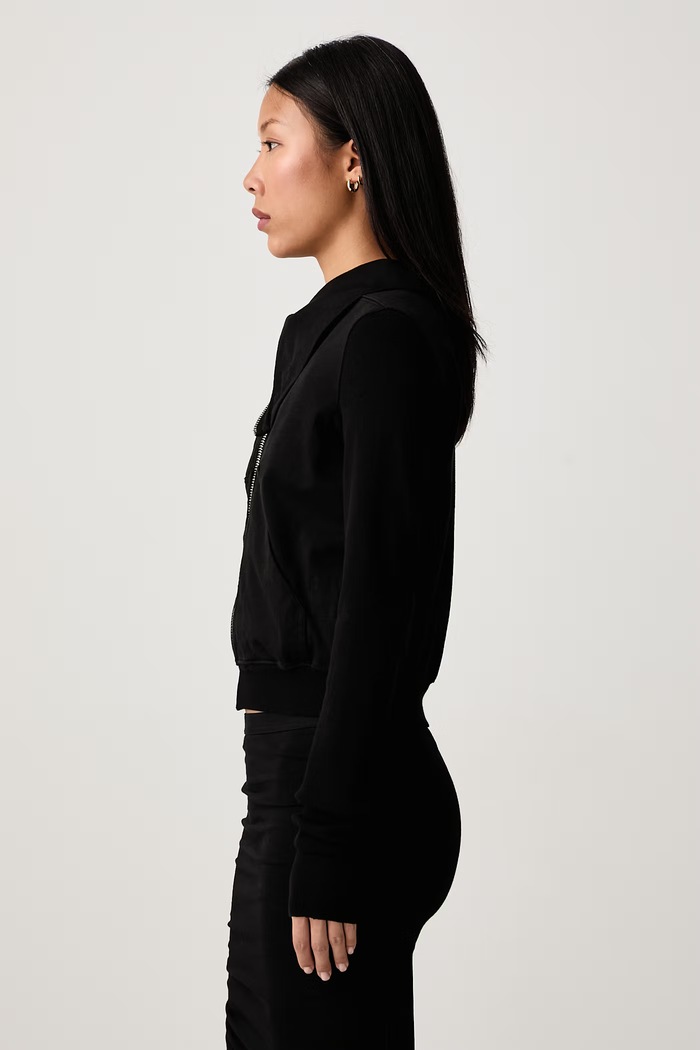 Mountain μπλούζα με κουμπιά βαμβακερή Γυναικεία Rick Owens DRKSHDW DS02F6239.RIG μαύρο