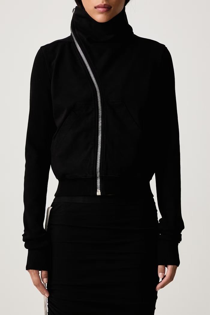 Mountain μπλούζα με κουμπιά βαμβακερή Γυναικεία Rick Owens DRKSHDW μαύρο DS02F6239.RIG