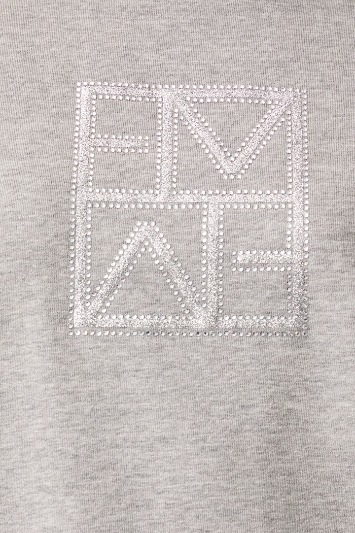 Marella bluza damska z bawełną Emme by Marella 2625926011200 szary