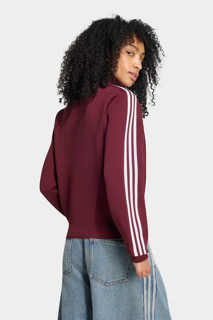 adidas Originals Bluza rozpinana damska Adilenium Season 6 Knit LH1940 bordowy AW26