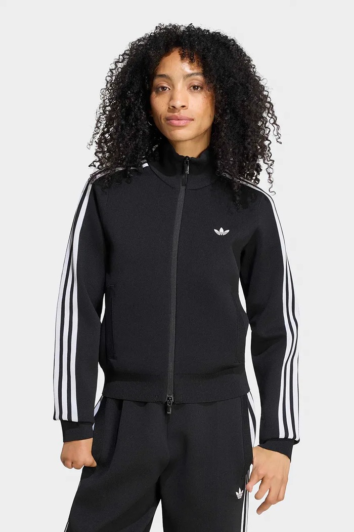 adidas Originals Bluza rozpinana damska Adilenium Season 6 Knit czarny LH1939