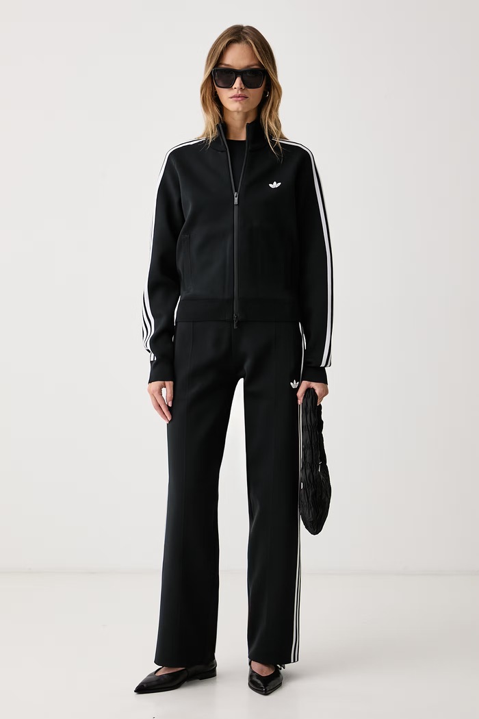 adidas Originals Dukserica na zakopčavanje za žene Adilenium Season 6 Knit LH1939 crna AW26
