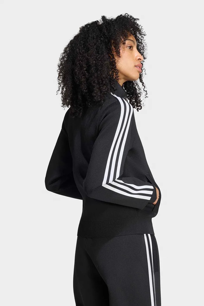adidas Originals Bluza rozpinana damska Adilenium Season 6 Knit LH1939 czarny AW26