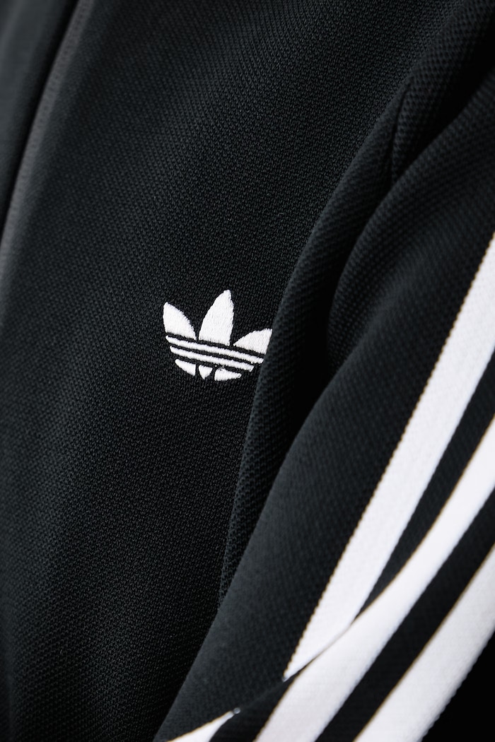 Dukserica na zakopčavanje za žene Adilenium Season 6 Knit adidas Originals crna LH1939