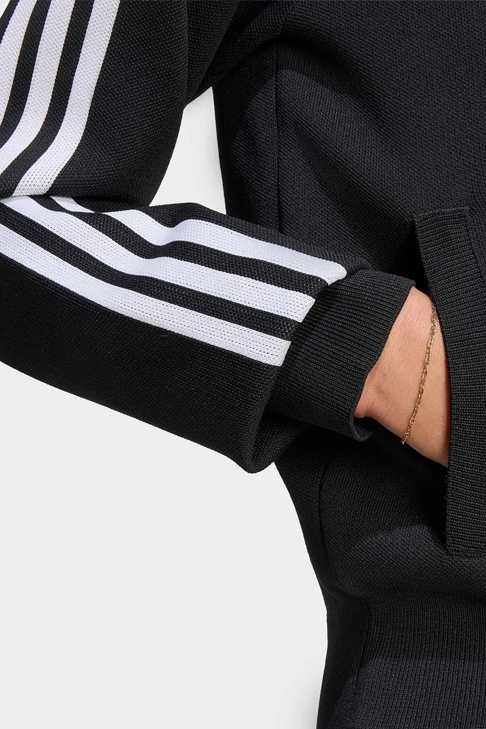 Bluza rozpinana damska Adilenium Season 6 Knit adidas Originals czarny LH1939